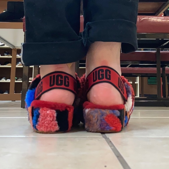 *NEW* UGG Fluff Yeah Slide Cali Collage (1118164) - Picture 5 of 6